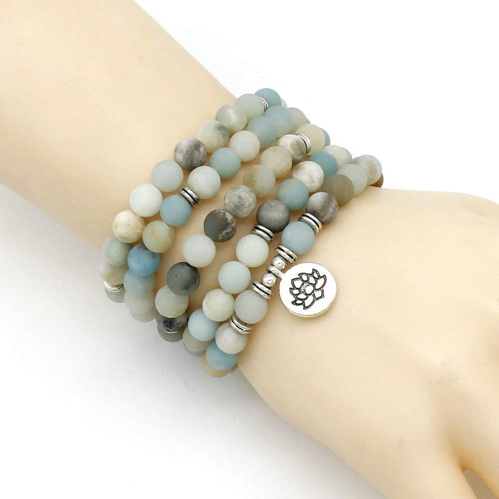 Wholesale Matte Tiger Eye Stone Multi Layer Bracelet